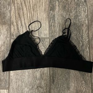 Black bralette